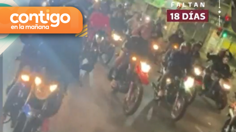 Masivas carreras clandestinas en Renca: Siete venezolanos fueron detenidos