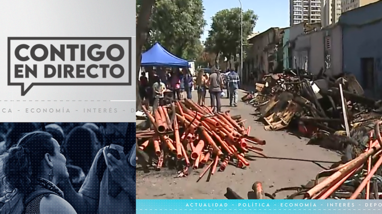 Incendio en cité dejó una persona fallecida y 26 damnificados en Santiago Centro