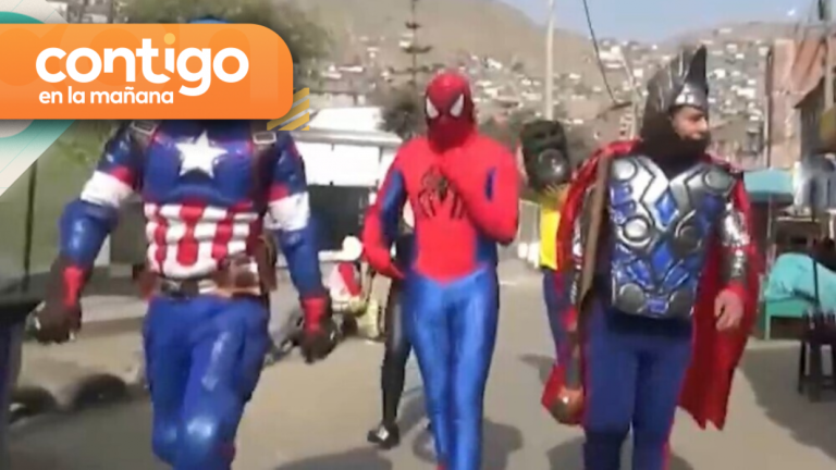 “Operación Marvel”: Policías peruanos detienen a banda criminal disfrazados de super héroes