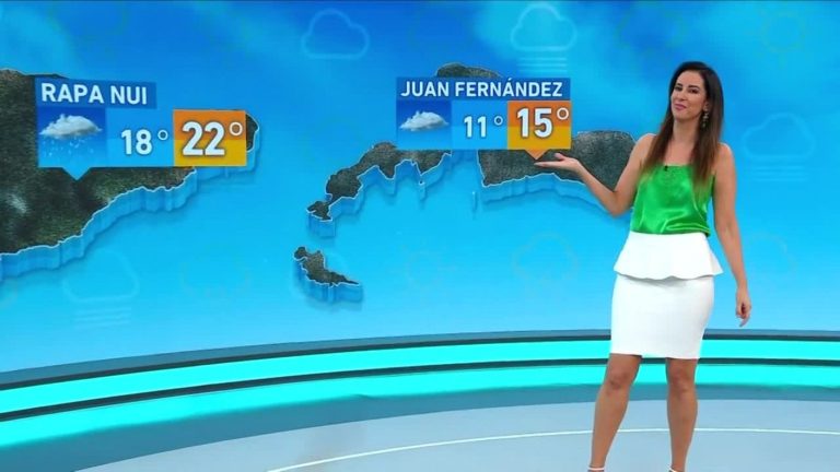 Vanessa Noé y el informe del tiempo para este viernes 4 de noviembre