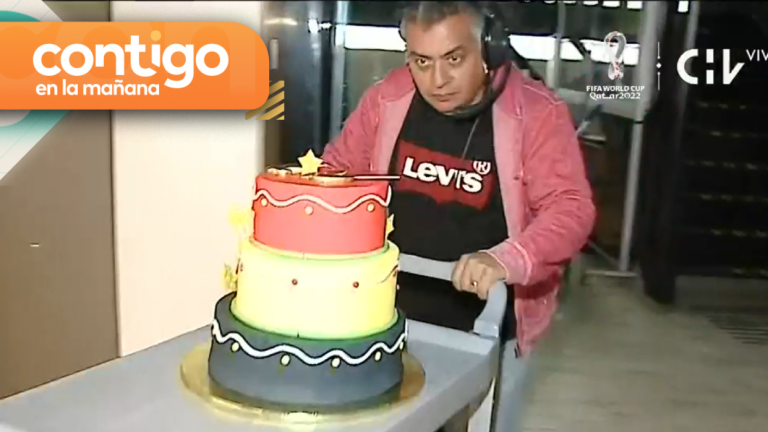 “¡No podemos ser tan ordinarios!”: Productor de Contigo en la Mañana se robó la torta de aniversario