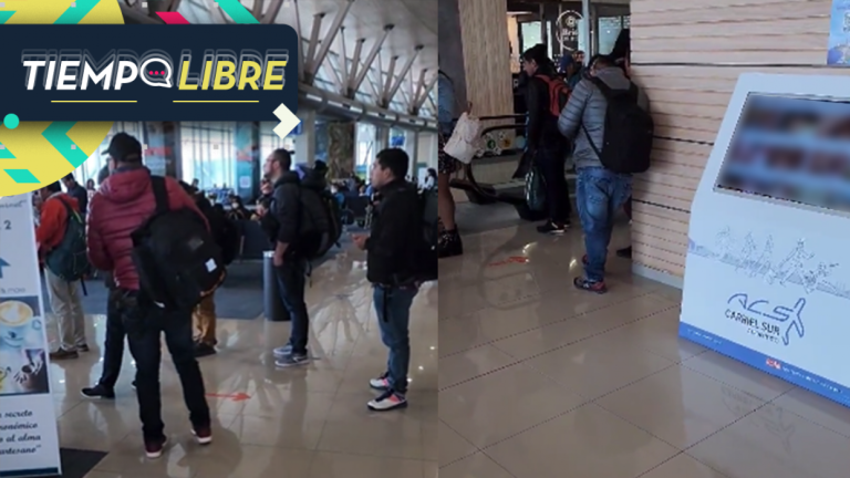 Sin ningún pudor: Denuncian contenido para adultos en pantalla de aeropuerto de Biobío