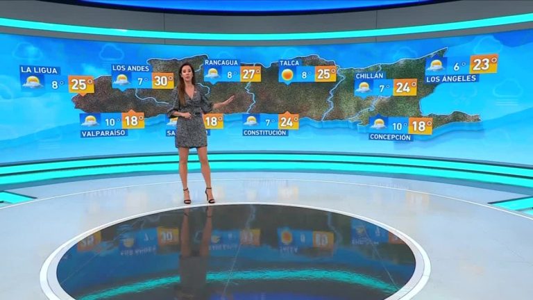 Vanessa Noé y el informe del tiempo para este sábado 5 de noviembre