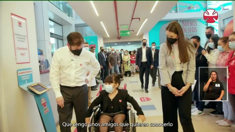 El regalo de niños de Teletón que emocionó a Presidente Boric