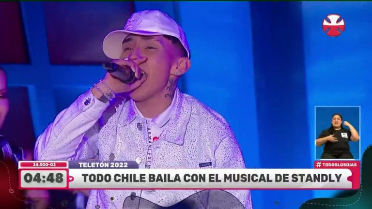 ¡Es un hit! Esta fue la presentación de Standly en la Teletón