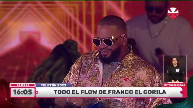¡Dejó a todos en llamas! Franco “El Gorila” causó furor en la Teletón