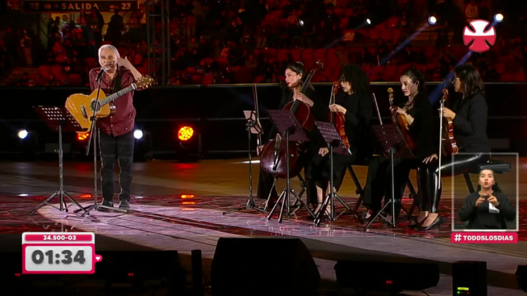 ¡Brillante! Andrés Godoy impresionó con su talento en Teletón 2022