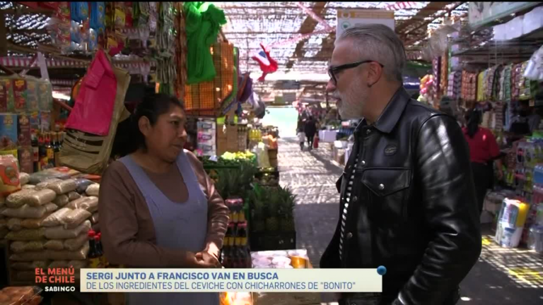 El Menú de Chile: Sergi Arola degustó el “Ceviche con chicharrones de Bonito”