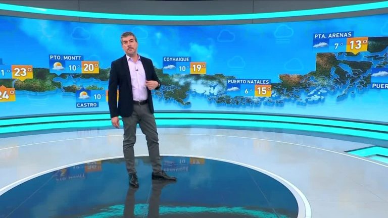 Eduardo Sáez y el informe del tiempo para este martes 8 de noviembre