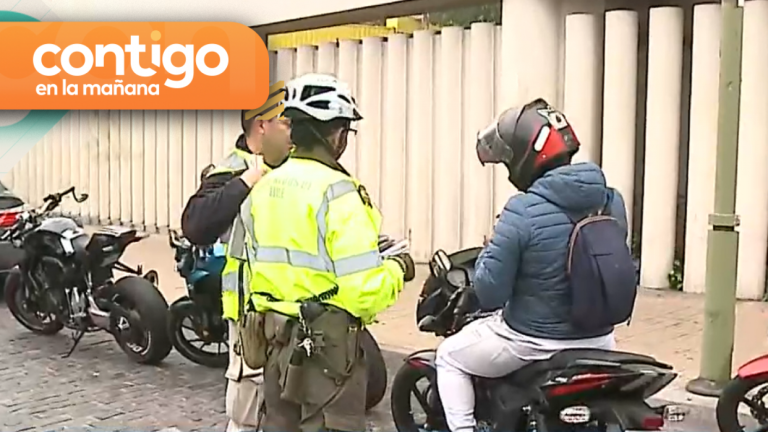 Fiscalización a motocicletas irregulares en Ñuñoa: Cuatro fueron confiscadas