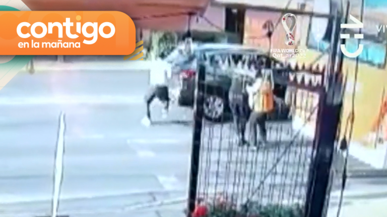 Registran violenta encerrona en Pudahuel: Una adulta mayor y su hija fueron las víctimas