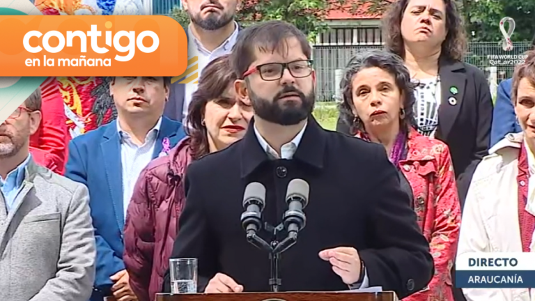 “Son unos cobardes y los vamos perseguir”: Presidente Boric sobre ataque incendiario en La Araucanía