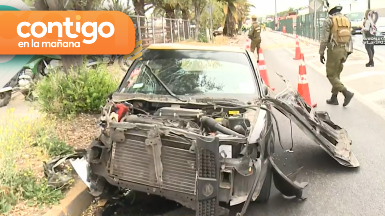 Un muerto dejó accidente de tránsito en Renca: Taxista involucrado se dio a la fuga