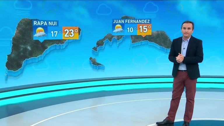 Alejandro Sepúlveda y el informe del tiempo para este sábado 12 de noviembre