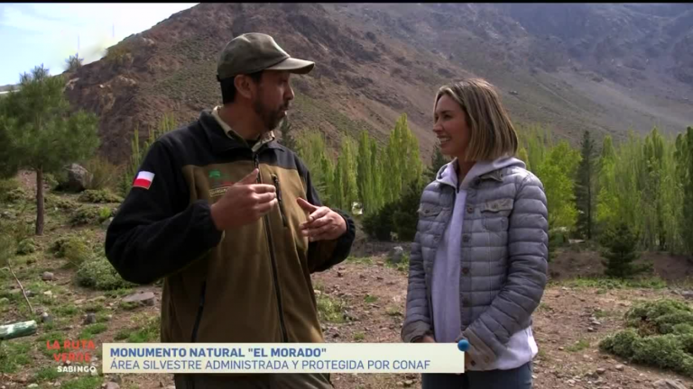 La Ruta Verde | Vanesa Borghi conoció el monumento natural “El Morado” en El Cajón del Maipo