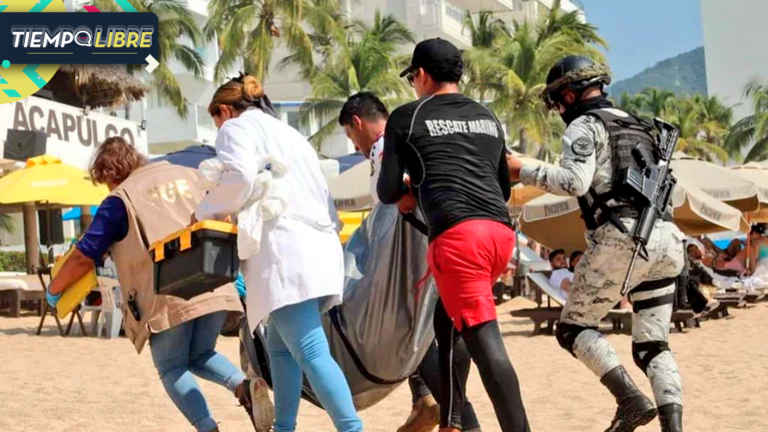 Impacto: Aparecieron tres cuerpos en las playas de Acapulco durante el fin de semana