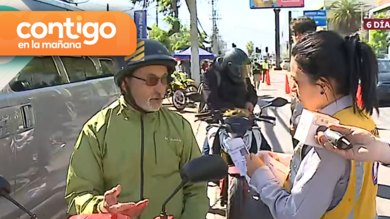 Intensa fiscalización de tránsito en La Florida: Buscan motos y autos irregulares