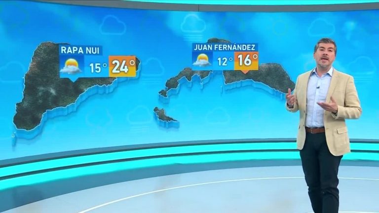 Eduardo Sáez y el informe del tiempo para este martes 15 de noviembre