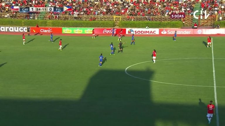 ¡Gol de Chile! Karen Araya abre el marcador con un golazo frente a Filipinas