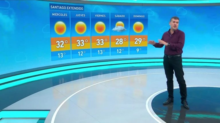 Eduardo Sáez y el informe del tiempo para este miércoles 16 de noviembre