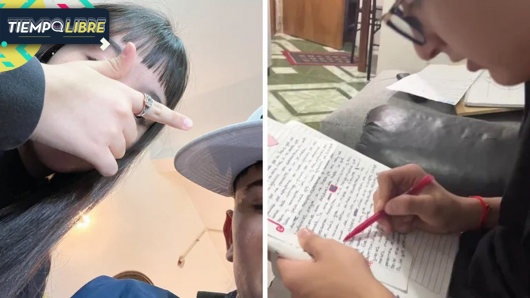 Joven le escribió una carta a su novio por su primer aniversario y este le corrigió la ortografía