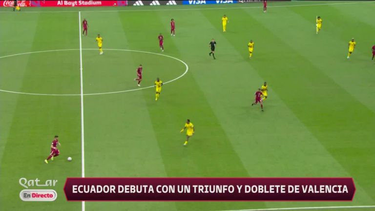 ¿Primera vez que la casa no gana en un mundial? Revisa el análisis sobre el partido de Qatar v/s Ecuador