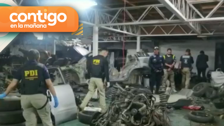 PDI descubre desarmaduría ilegal de autos robados: Era utilizado para secuestros