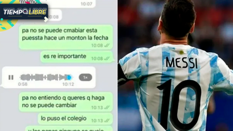 Invitó al papá a su graduación el día del partido de Argentina y reacción se volvió viral: “Pedime el riñón pero no esto”