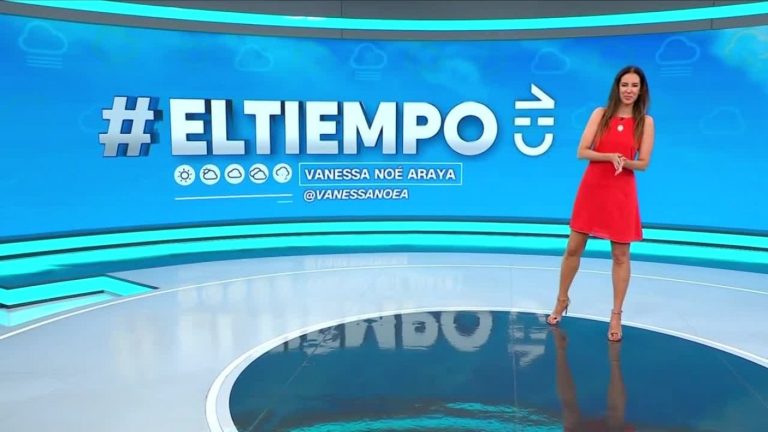 Vanessa Noé y el informe del tiempo para este domingo 27 de noviembre