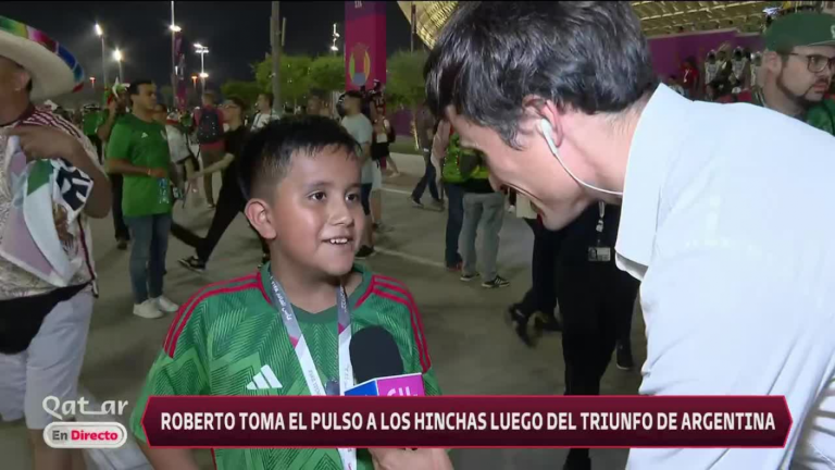 “Se siente feo”: Esta fue la opinión de un niño mexicano tras el partido de su país contra Argentina
