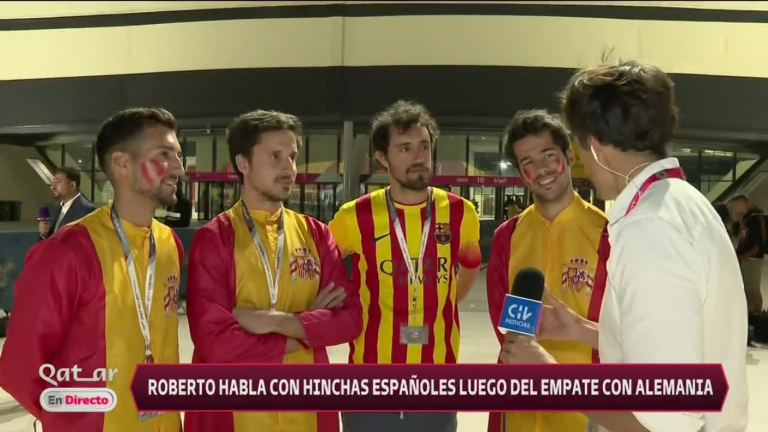 “Con esta gente no te puedes dormir”: Hinchas españoles expresaron su frustración tras el partido con Alemania