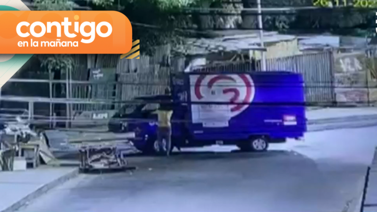 Hombre denunciado por violencia intrafamiliar huye en camión de gas