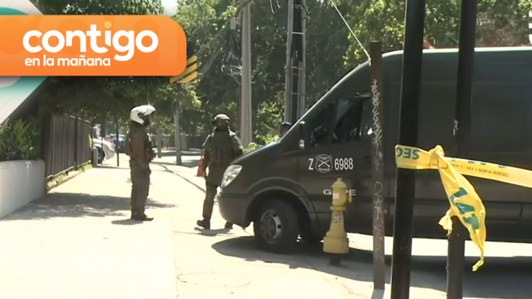 Último minuto: GOPE de Carabineros trabaja en desactivar artefacto explosivo en Providencia