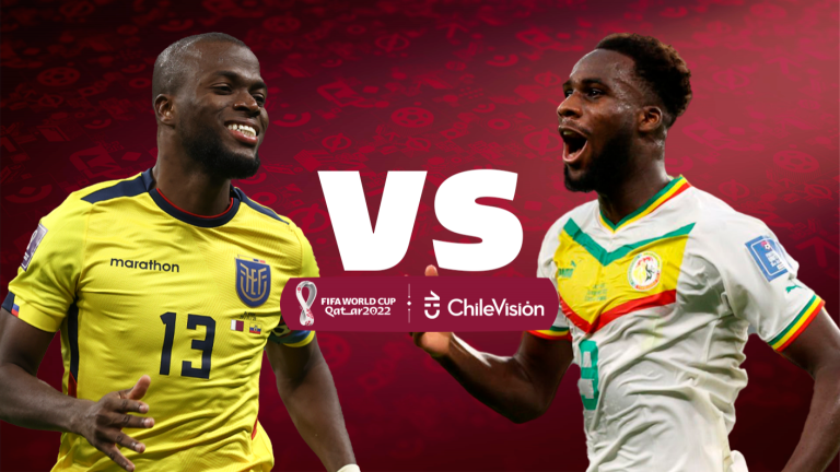 Ecuador vs Senegal: Horario y cómo ver online el partido del mundial por CHV