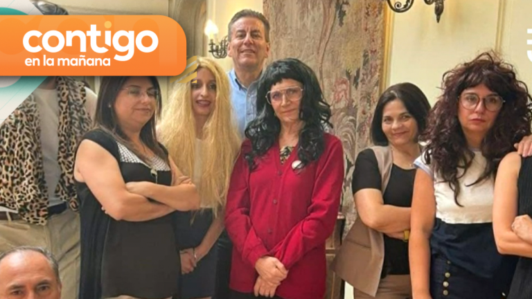 “Ay, Don Armando”: Evelyn Matthei causó furor con disfraz de “Betty la Fea” en el Día del Funcionario