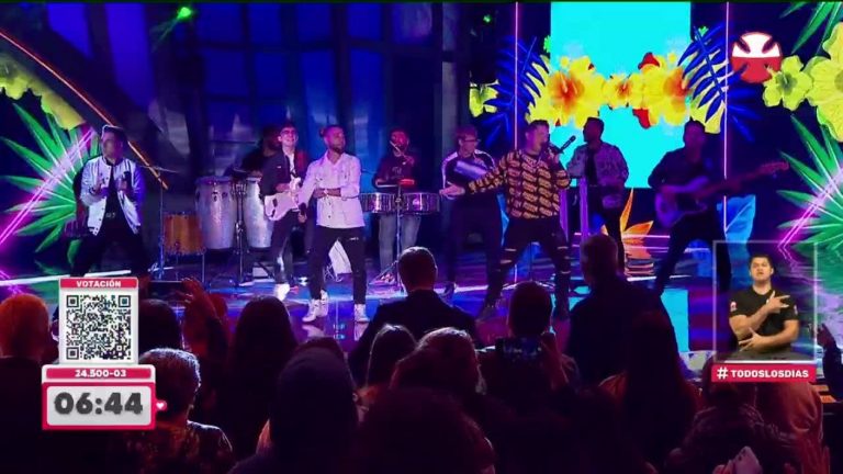 ¡Los pioneros de la cumbia! El Bloque 8 hizo bailar a todos en la Teletón