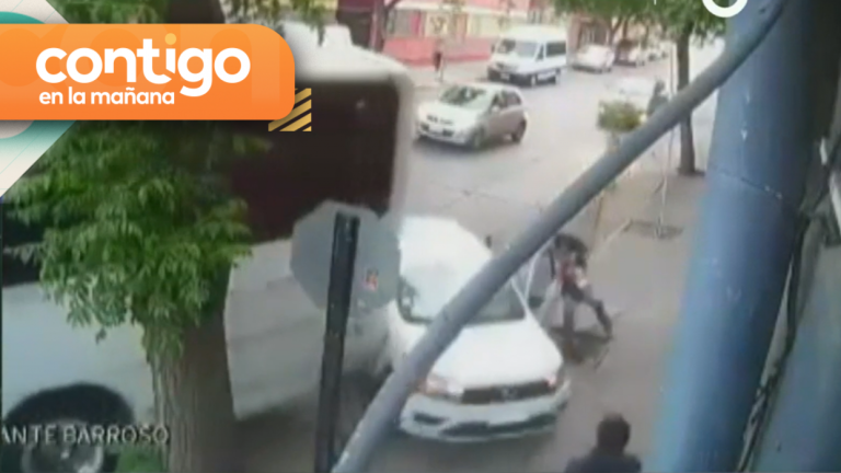 ¡Escapó del lugar! Chofer de bus chocó intencionalmente a vehículo de fiscalizadores