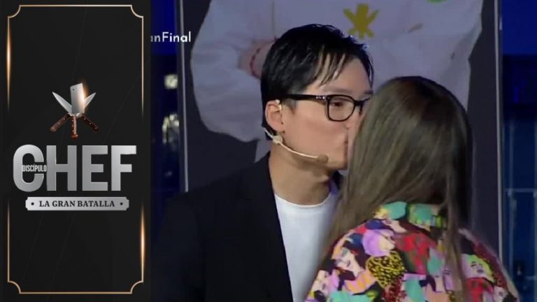 Yuhui presentó a su polola en la gran final de El Discípulo del Chef