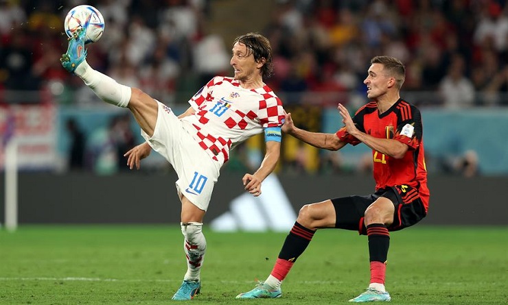 Afuera un favorito: Bélgica empató con Croacia y se convierte en la primera gran decepción de Qatar 2022