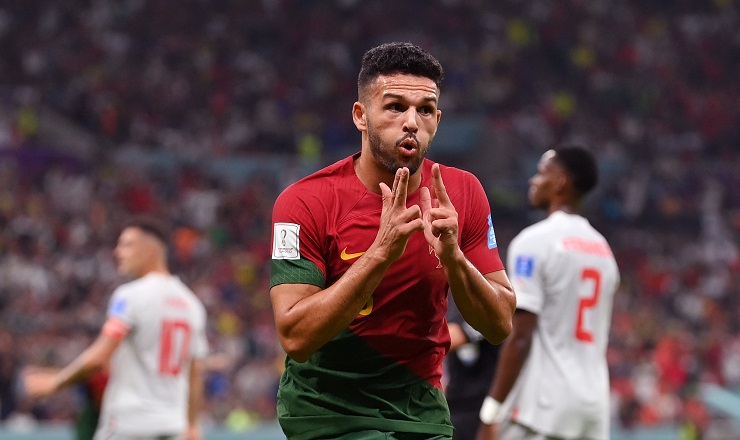 Juego, set y partido: Portugal humilla a una pobre Suiza y es el último clasificado a los cuartos de final
