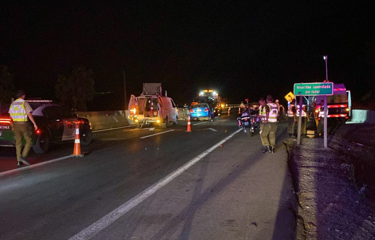 Choque múltiple en Ruta 68 dejó a un fallecido y al menos dos niños heridos