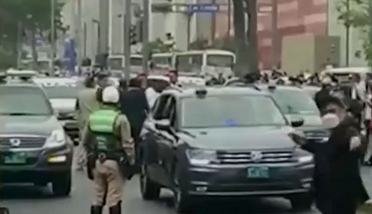 Con gran contingente policial: Revelan primeros registros de detención de Pedro Castillo