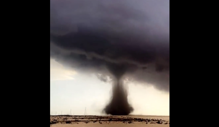 En el primer día sin fútbol: Tornado azotó a Qatar y genera sorpresa entre los visitantes
