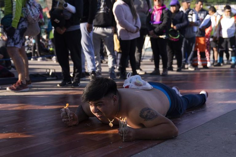 Así fue el retorno de la peregrinación a Lo Vásquez tras dos años de pandemia