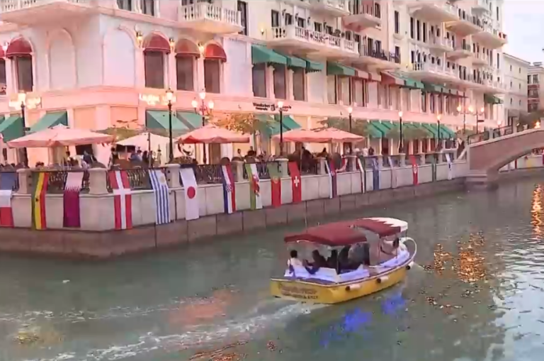 Con góndolas y canales: Así es la sorprendente 