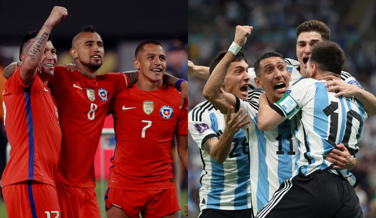 ¿Hay recambio de jugadores? La lapidaria diferencia entre Argentina y Chile desde la Copa América Centenario