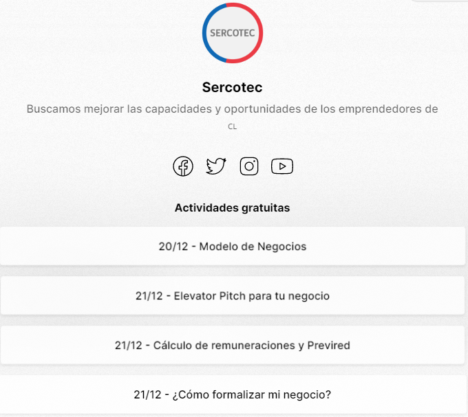 Sercotec ofrece cursos gratuitos para mejorar tu negocio: ¿Cuáles son y cómo postular?