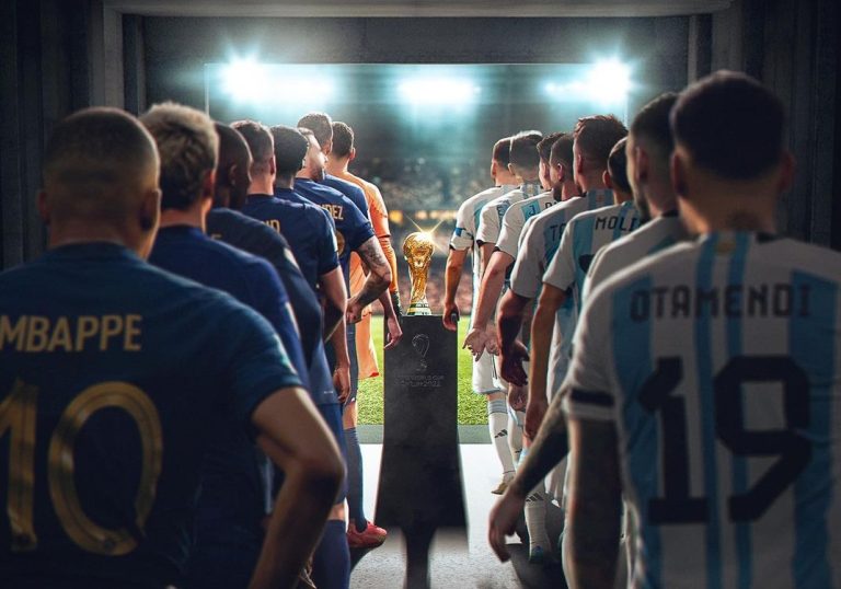Todo en la cancha para ser campeones del mundo: Las alineaciones de Argentina y Francia para la final