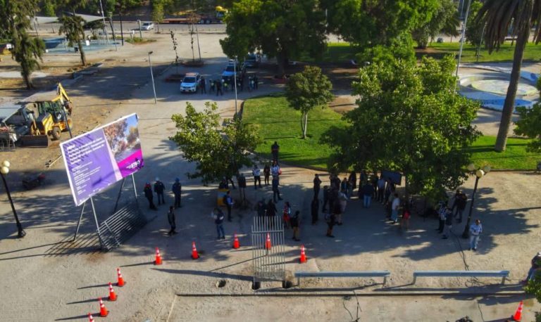 Inversión de $840 millones: Inició cierre perimetral de icónico Parque de los Reyes por plan antidelincuencia