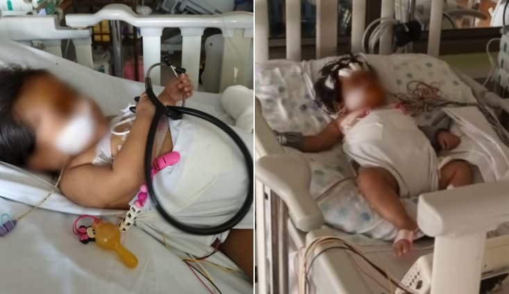 Madre hace urgente llamado: Niña de 1 año necesita donadores de sangre para someterse a vital operación